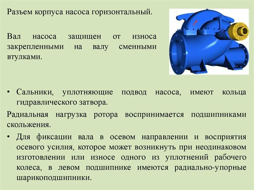 Центробежный насос двухстороннего всасывания. Насос с осевым разъемом корпуса. Нагнетатели и тепловые двигатели. Осевые нагнетатели презентация. Корпус агрегат