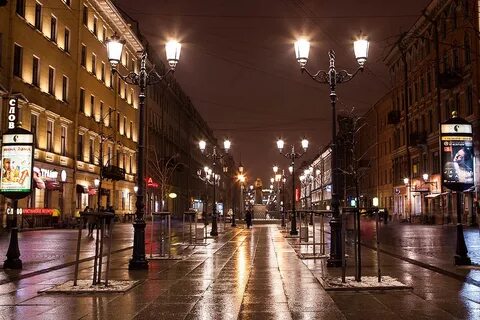 Ночные улицы питера