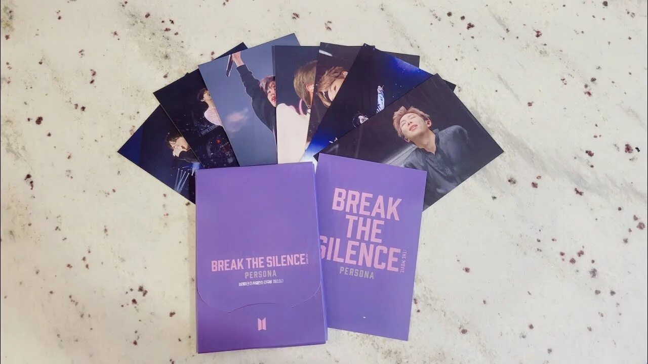 Bts break. Распаковка Break the Silence BTS.