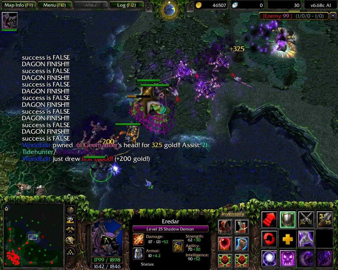 Dota ai maps. Dota 6.83. dota 6.69. дагон дота 1. дота 6.68.