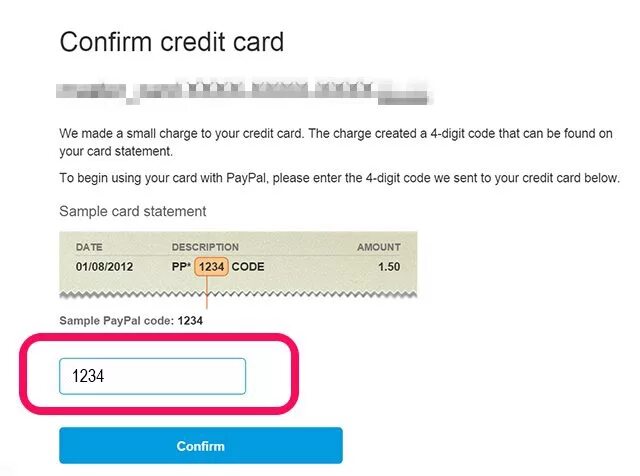 Confirm enter. Please enter the Postal code associated with your credit Card. Postal code for PAYPAL. Please enter a valid zip code to customize the site based on your location.. PAYPAL: 004024 is your Security code. Don't share your code..