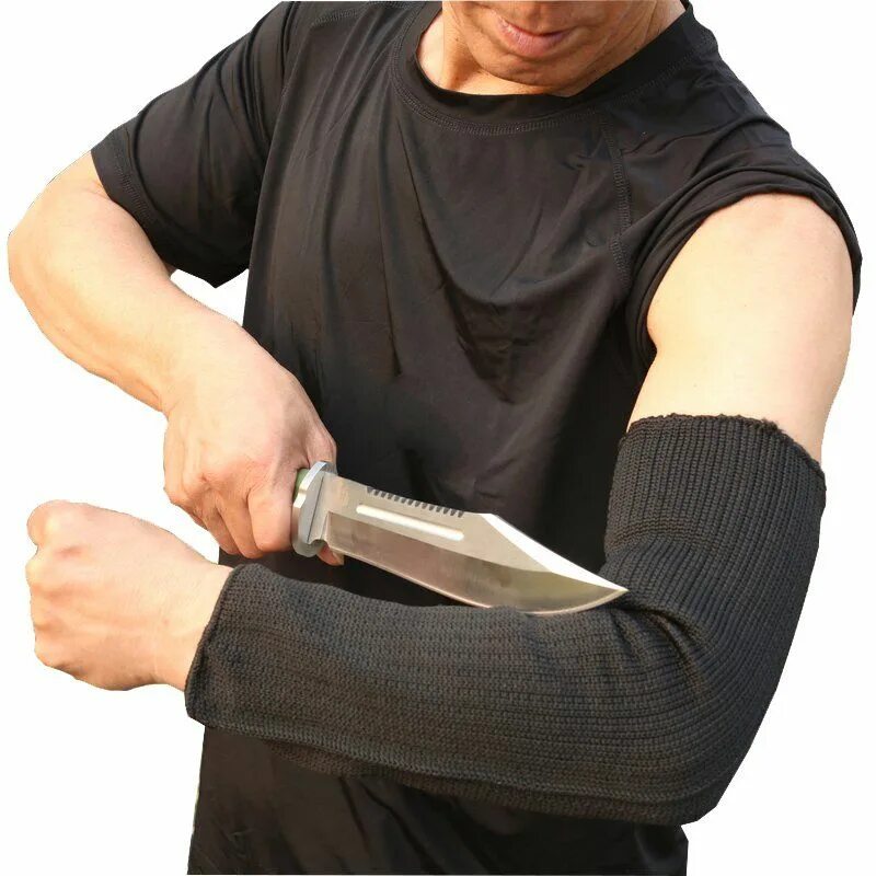 Кевлар и нож. Перчатки для самообороны от ножа. Одежда против ножа.