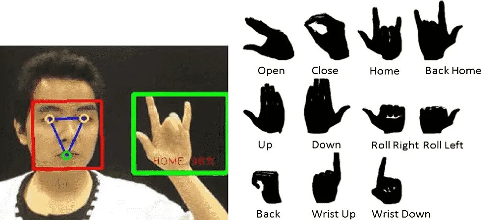 Hand recognition. Распознавание лиц на расстоянии. finger and face detection. соусе gesture recognition hmc#. точки в opencv на руке.