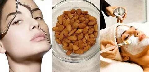 Миндальный домашний пилинг для лица