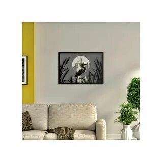 İkonika Serenity Metal Table Swan Figure Double Layer Black Gray Matching S...