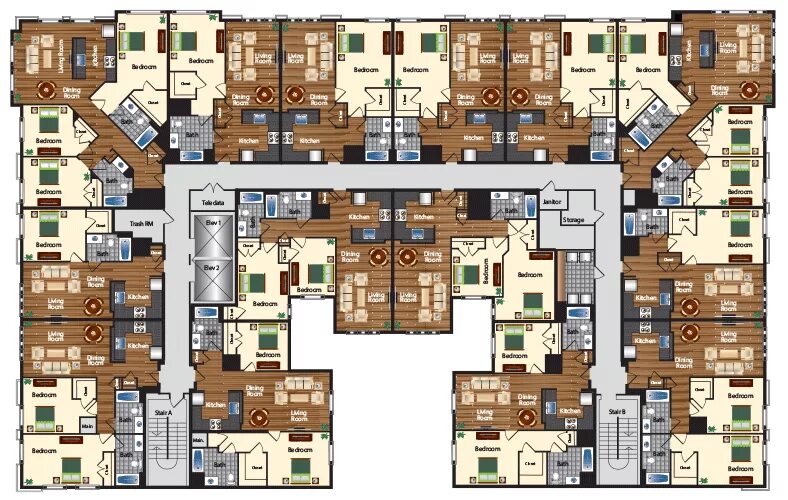 Building layout. Residential building plan. apartment building layout. миррор фэмили план этажа. residential multi apartment plans.
