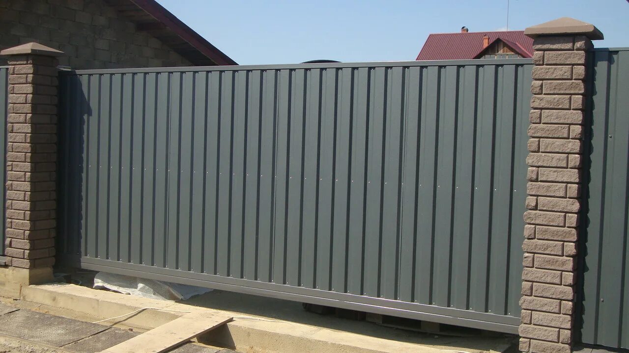 Профнастил С8 RAL 7024 серый графит 1200*2000 - купить в интернет-магазине по ни