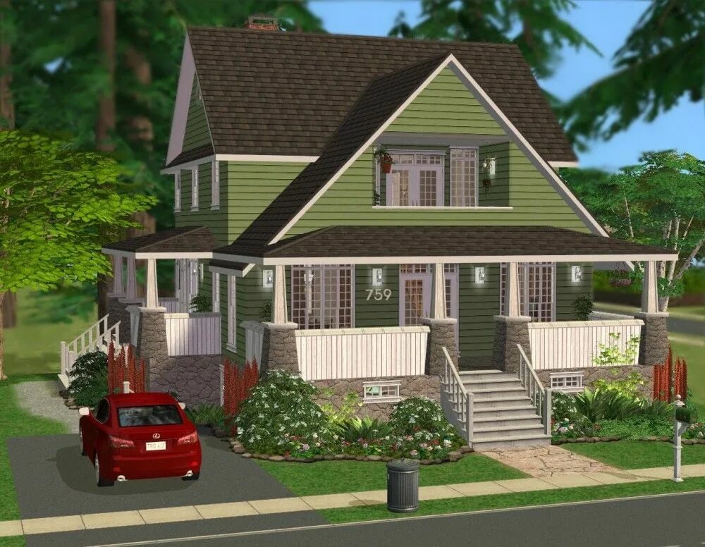 Дом меньше трех. Дом в симс 2. sims 2 sims2pack houses. sims 2 дома. симс 2 дом дом.