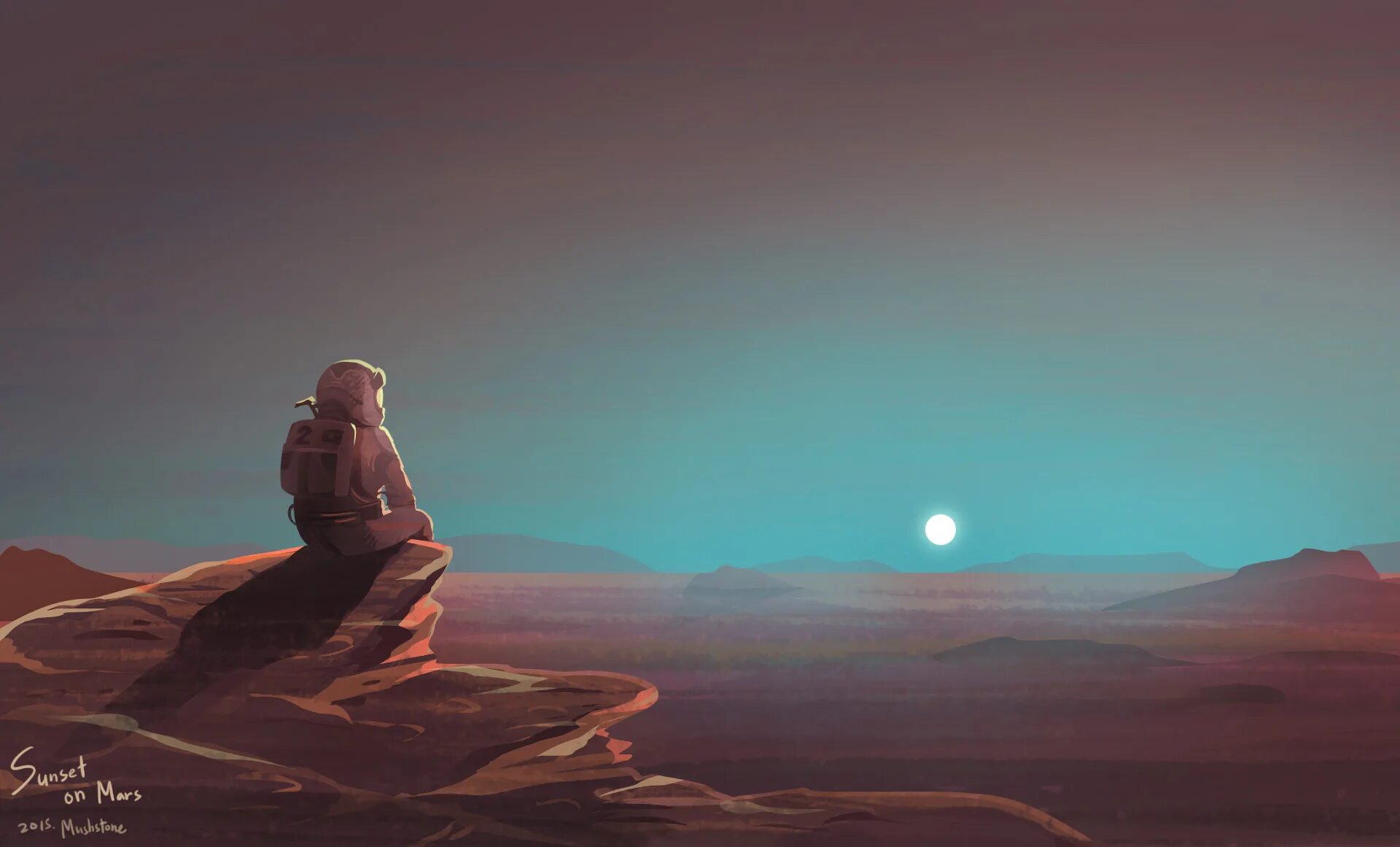I would like to live on mars