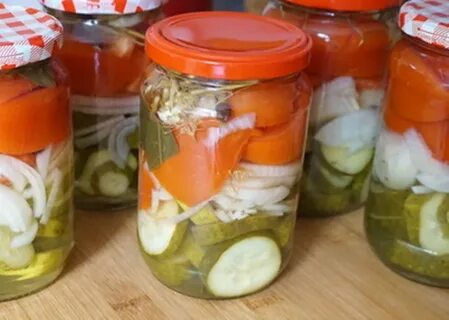 Засолка овощей ассорти