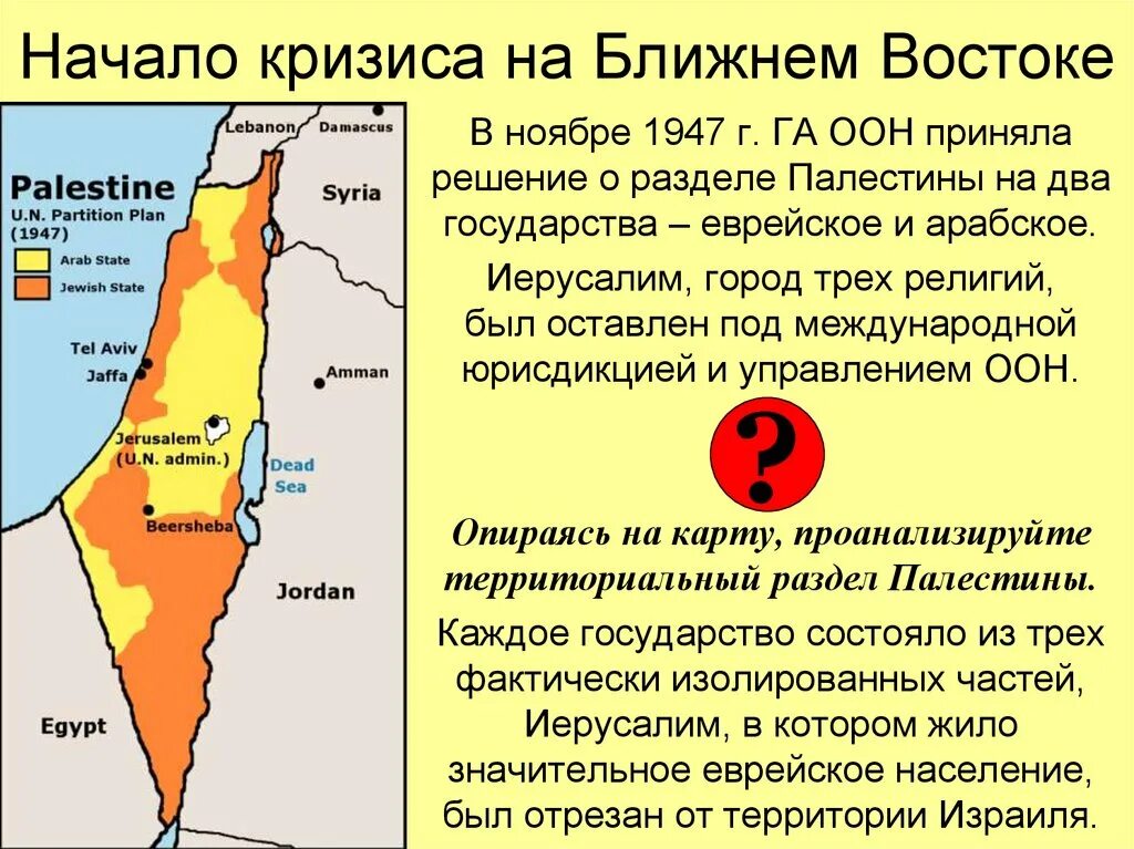 План ООН по разделу Палестины 1947 года. Территории Палестины и Израиля с 1947. Карта Палестины и Израиля 1947 год. 1947 Года Разделение Палестины.