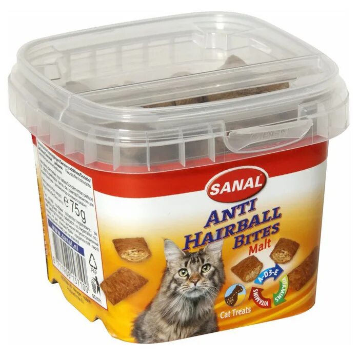 Подушечки для кошек. Лакомство для кошек sanal. паста санал malt paste для кошек. подушечки malt-bits для кошек с мальт-пастой. лакомство для кошек sanal malt anti hairball bites.