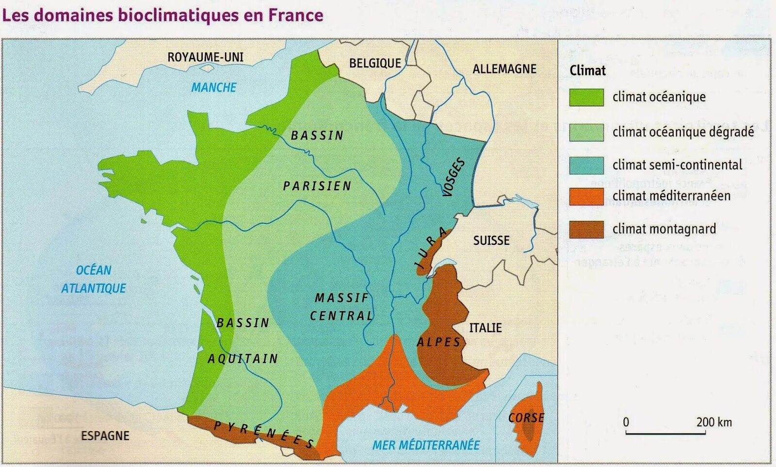 La bretagne l'agroat. Le climat. Природные зоны франции карта. Климатическая карта франции. Климатическая карта франции.