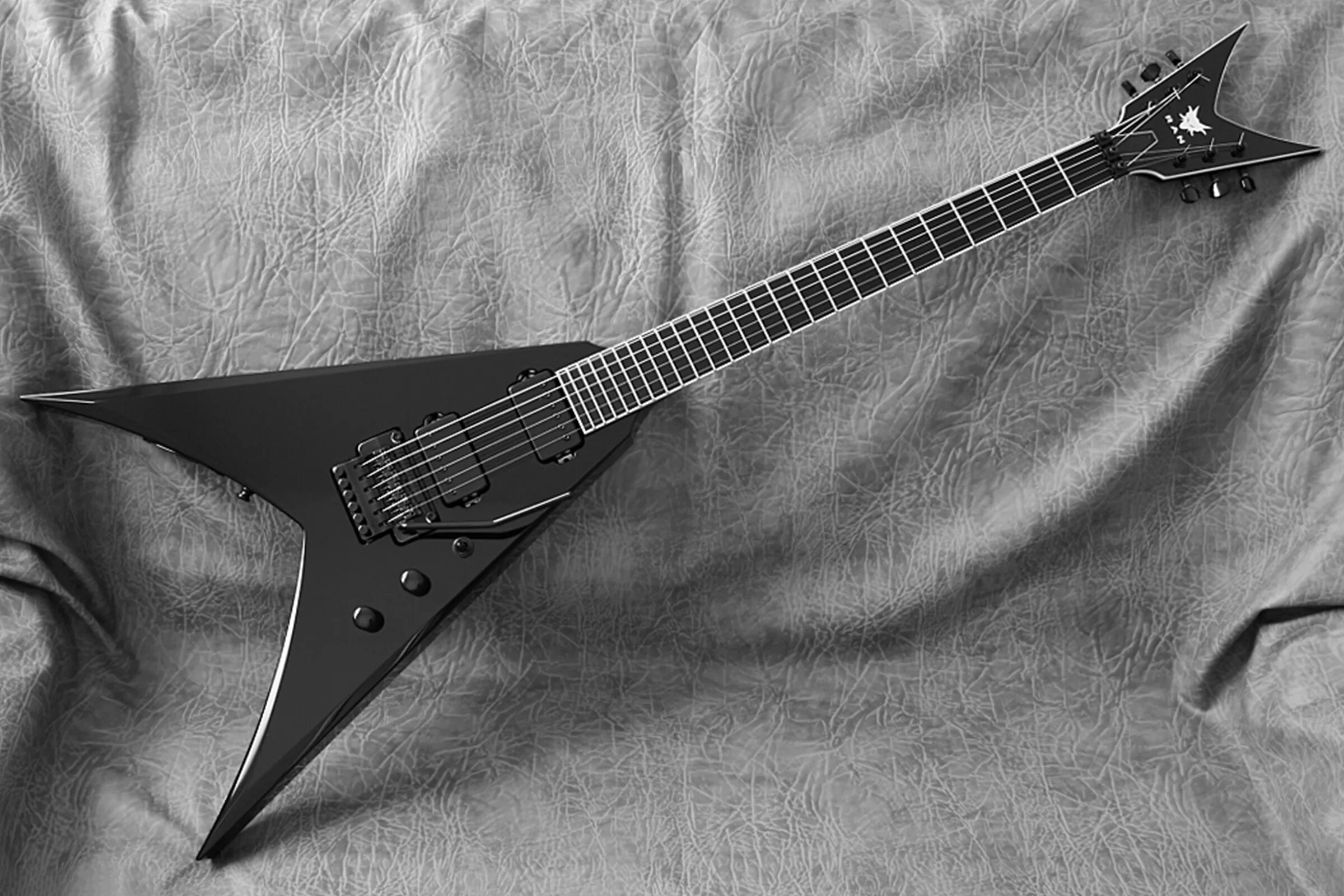 Электрогитара для металла. Гитара для Блэк металла. Электрогитара Блэк метал. Ran Guitars. Black Metal Custom Guitar.