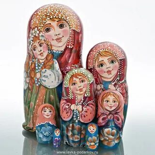 Подарок матрешка