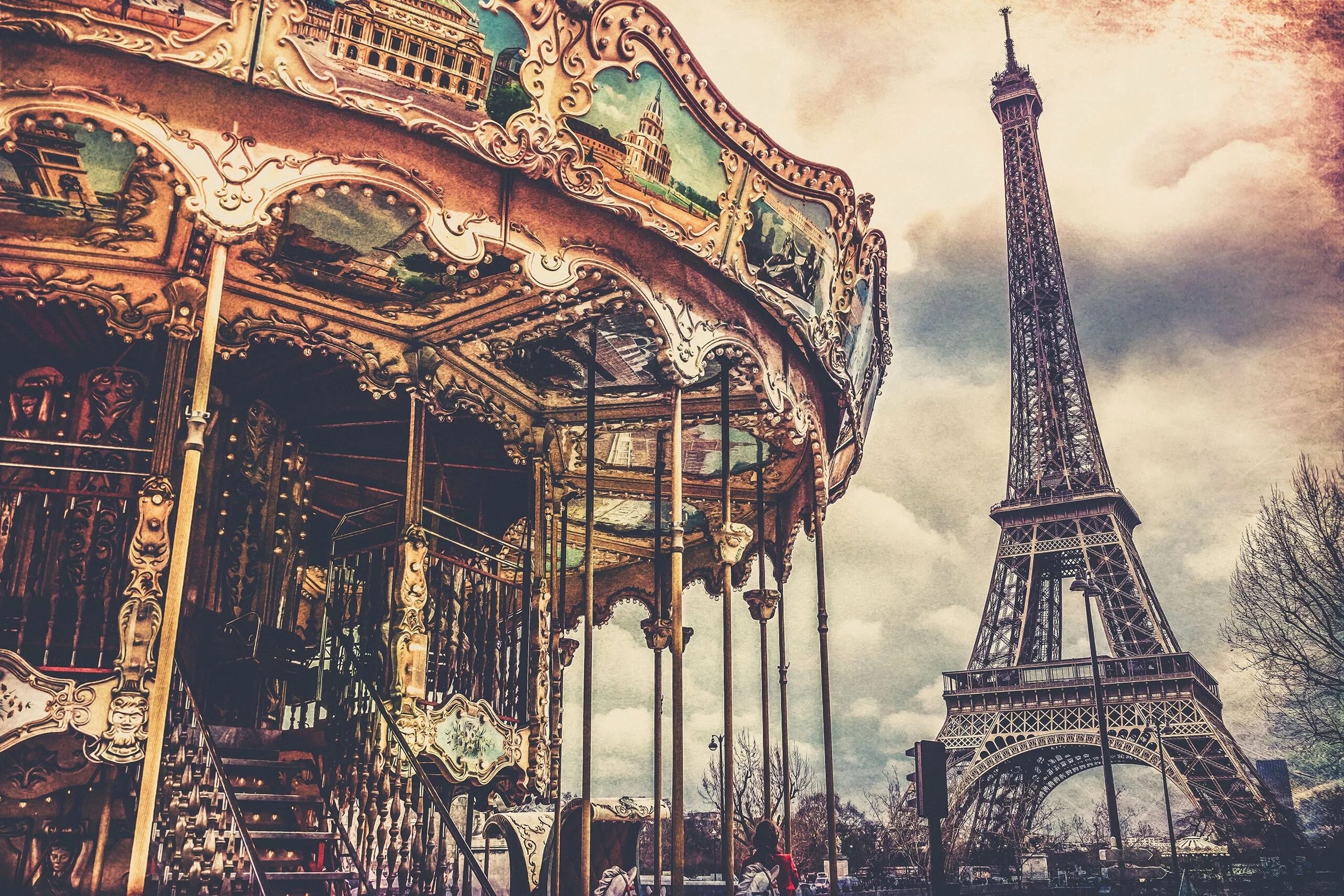 Flying paris