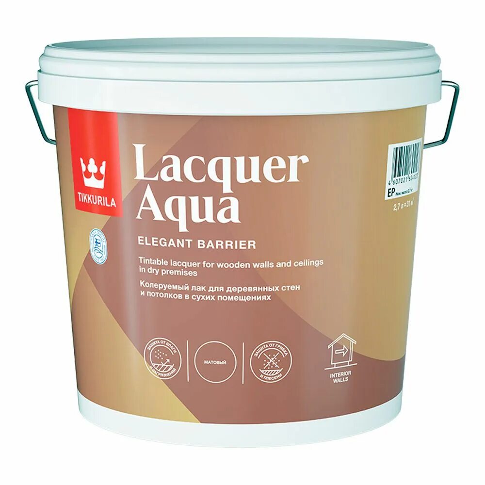 Тиккурила лак для дерева для внутренних. &quot;tikkurila&quot; лак интерьерный lacquer aqua ep матовый 9л. лак tikkurila paneeli assa 10. тиккурила защитный интерьерный лак. лак акриловый tikkurila lacquer aqua основа ep бесцветный 2,7 л матовый.