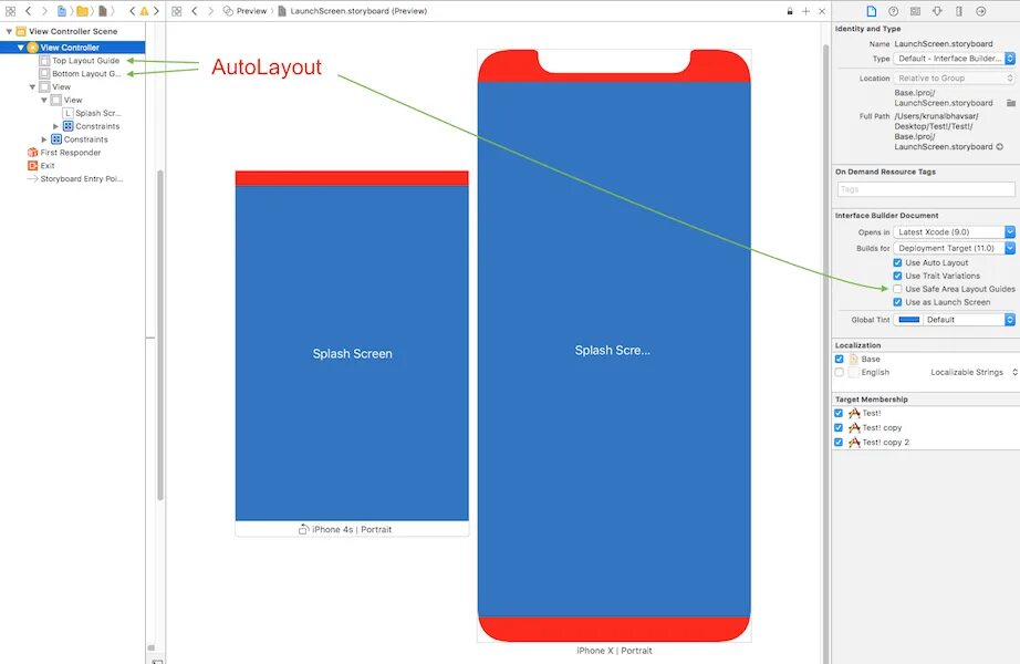 Зона на ios. Iphone safe area. Макет в Xcode. Safe area IOS. Размеры iphone safe area.