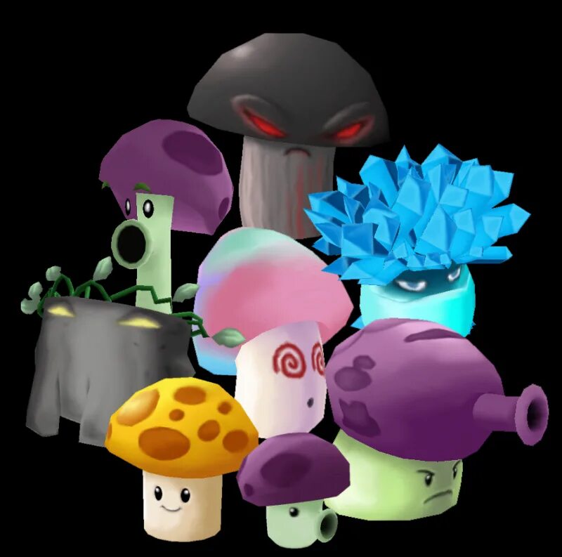 Растения против зомби споровик. Растения против зомби грибы. Растения против зомби 2 трусогриб. Растения против зомби грибы. Plants vs.