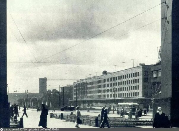 Площадь Стачек 1930-1931 pastvu 2023 Питер. Взгляд назад. ВКонтакте