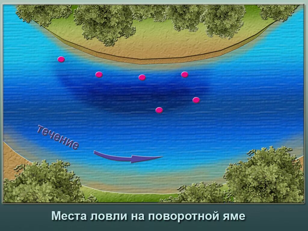 Места лова рыбы. Перспективные места ловли на реке. Перспективные места для ловли. Места ловли рыбы в реке. Места стоянки сазана на реке.