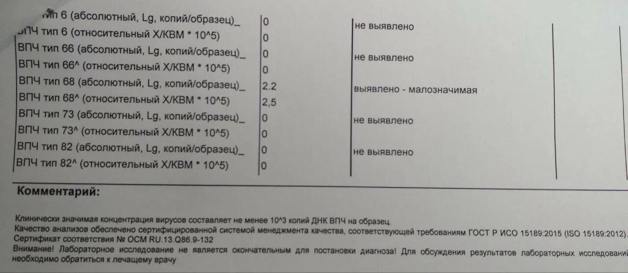 Что значит результат абсолютный. Мазок на ВПЧ. Относительный и абсолютный результат ВПЧ. ПЦР вирус папилломы человека. Квм ВПЧ норма.