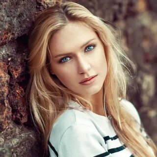 Blue eyed lady