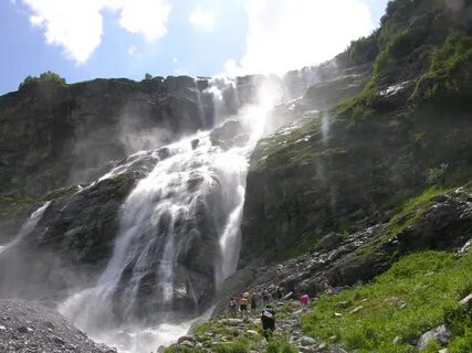 Водопады кавказа