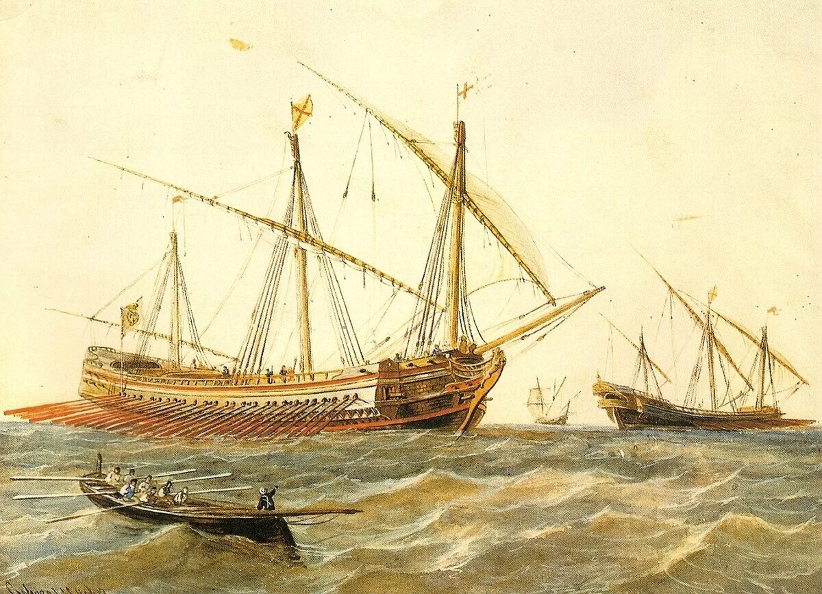 Галера Принципиум Петра 1. Корабль Галера Принципиум. Принципиум корабль Петра 1. Гребной фрегат