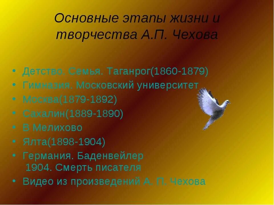 Основные этапы жизни и творчества чехова конспект. Этапы творчества Чехова. Основные этапы жизни и творчества Чехова. Чехов периоды творчества. Основные периоды творчества Чехова.