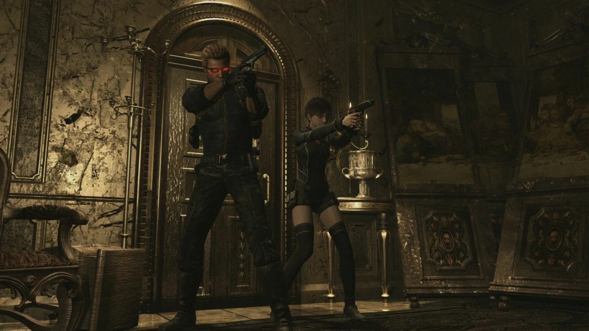 Resident evil collection. Resident Evil 0 Вескер.