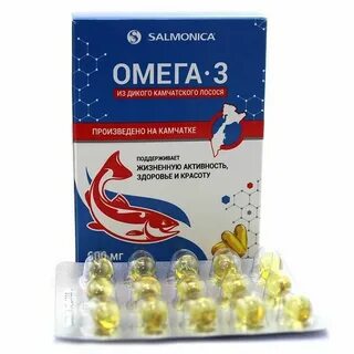 Салмоника омега 3 из дикого камчатского
