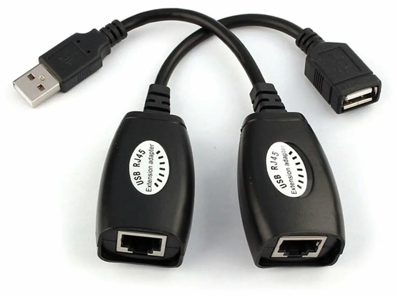 Удлинить usb. Переходник юсб rj45. Переходник USB rj45 Ethernet RJ 45 И юсби разъем. USB - lan - lan - USB удлинитель. Активный USB удлинитель по витой паре.