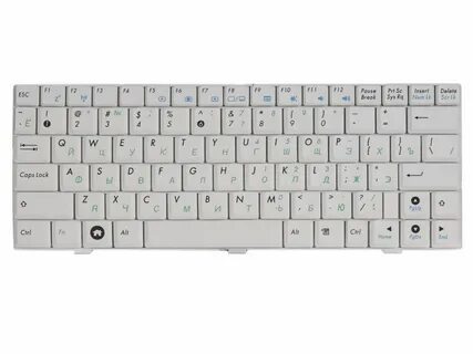Клавиатура для Asus Eee PC 1000 1000H S101H Белая p/n: V021562IS, V0215621S3, 0K