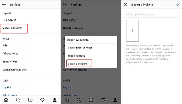 Please report this problem. Report a problem. report a problem report spam or abuse send feedback report a problem.