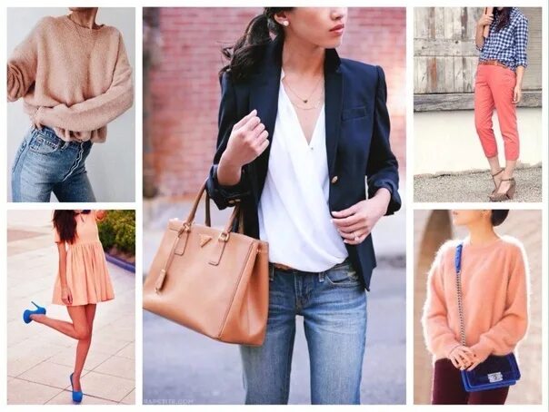 Сочетание цветов в одежде с персиковым цветом 20 Spring Trendy Polyvore Combinations Womens fashion, Clothes, Fashion