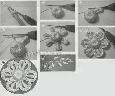 Мастер классы вязания ирландского кружева