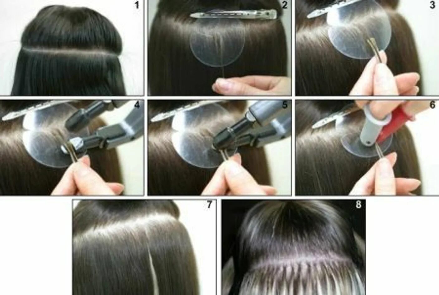 Капсульный метод наращивания волос. Наращивание волос пошагово. Капсулы для наращивания волос. Наращивание волос пошагово капсульное.