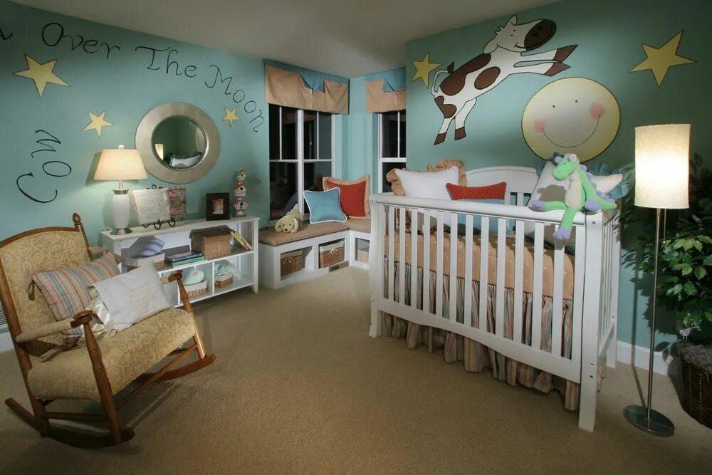 Baby bedroom. Комната для малыша. Комната для новорожденного. Детские комнаты для малышей. Детская для новорожденного мальчика.