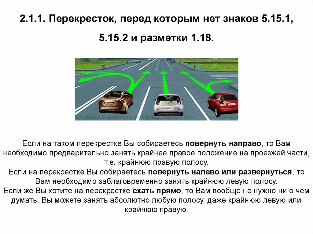 На всех перекрестках значение