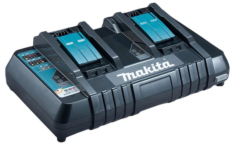 Makita dc18rd. Зарядное устройство Makita dc18rd быстрое двухпортовое (LXT 18в). Зарядное устройство dc18rd 196941-7 Makita. Зарядка Макита 18в. Зарядное макита 18 вольт