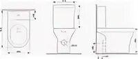 Унитаз компакт damixa. Унитаз-компакт Damixa Titan dx78c8600sc, безободковый, сиденье микролифт. Унитаз-компакт Damixa Sirius. Dx78c8600sc Titan унитаз-компакт Размеры.