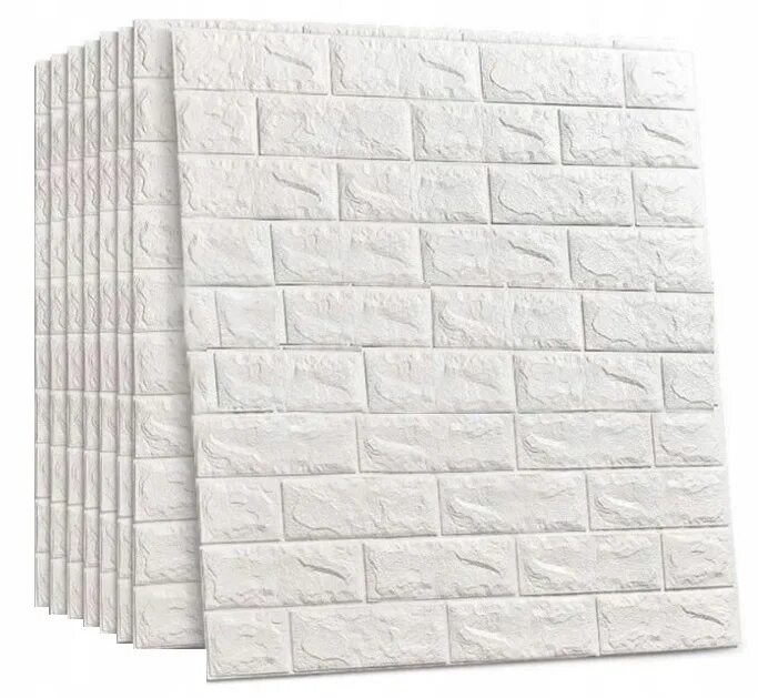 панель самоклеящаяся 3d вспененная "белый кирпич" 700х700мм (30). панель самоклеящаяся 3d кирпичики 770 700 3мм. самоклеящаяся панель 3д кирпичики светофор. Lako decor / панель стеновая пвх. самоклеющиеся панели для стен белые.