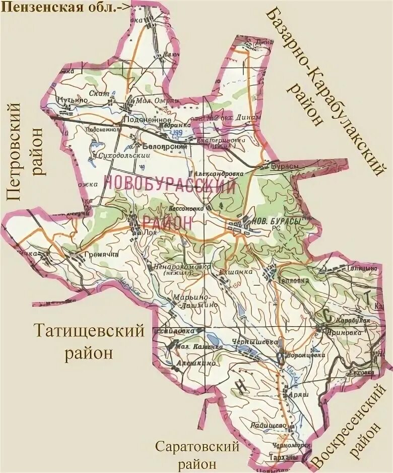 Саратовская область новобурасский район поселок белоярский. Карта Саратовская обл Новобурасский район. Карта Новобурасского района. Новобурасский район Саратовской области на карте. Карта Новобурасского района с селами.