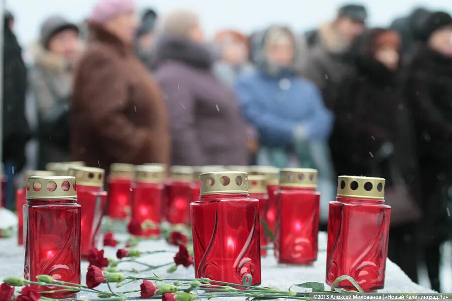 Похороны в Калининградской области.