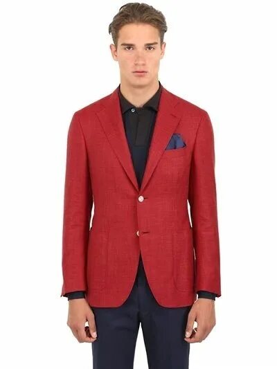 Red blazer