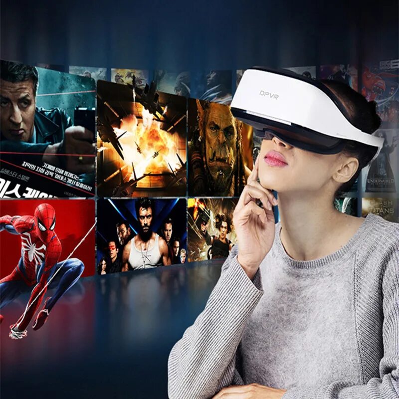 VR – очки Deepoon e3 - c. Очки реальности. Стиль виртуальной реальности.