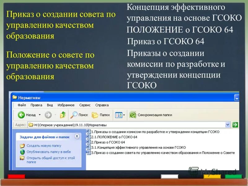 Положение образовательного сайта