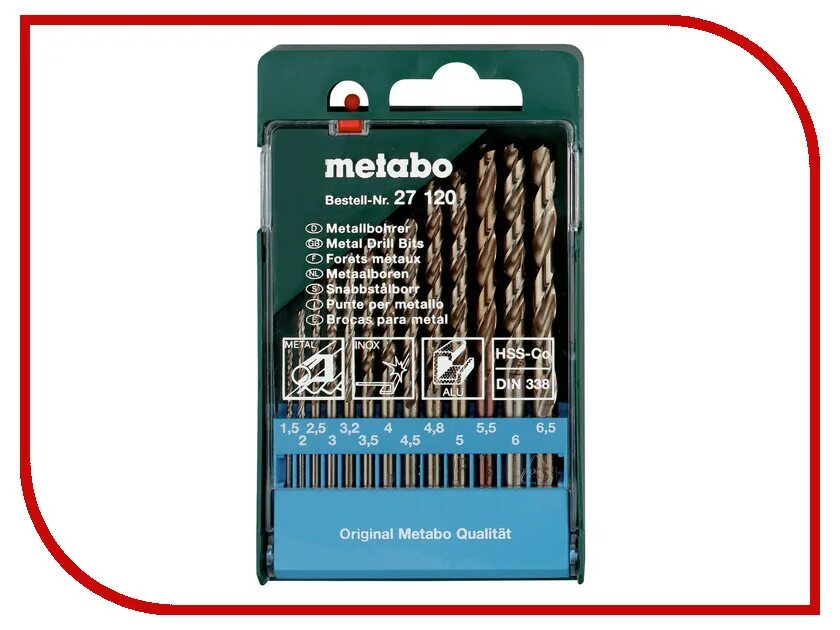 13 1 hss co. Набор сверл hss 1-10 (170шт. Hss typ n din338 norgau 010046230. Набор сверл по металлу 25 шт d 1-13 мм. 4011396, fortis.