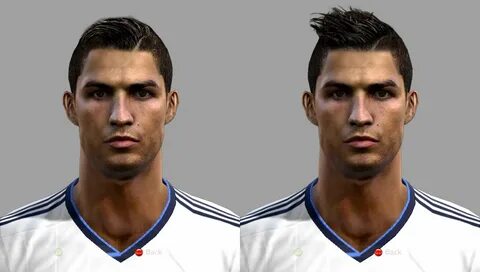 Ronaldo face pes